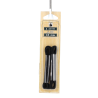 lacet rond fin 45cm noir